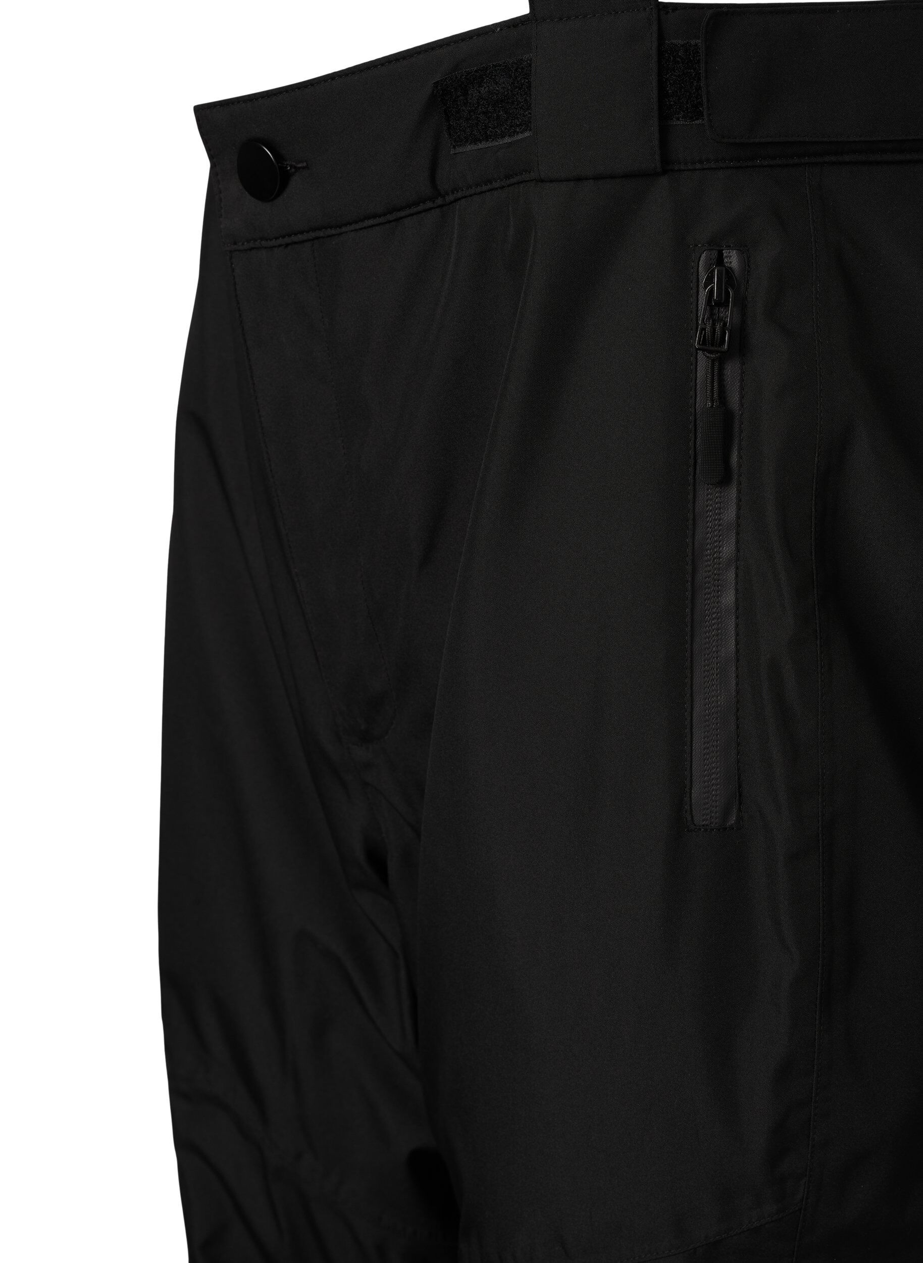 Zizzi Pantalon de ski avec bretelles, Black, Packshot image number 2