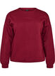 Sweat-shirt avec imprim&eacute; texte, Bordeaux, Packshot image number 0
