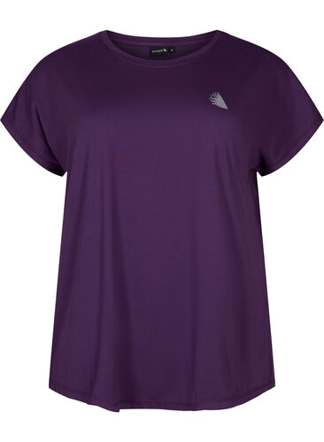 T-shirt d'entraînement à manches courtes, Purple Pennant, Packshot image number 0