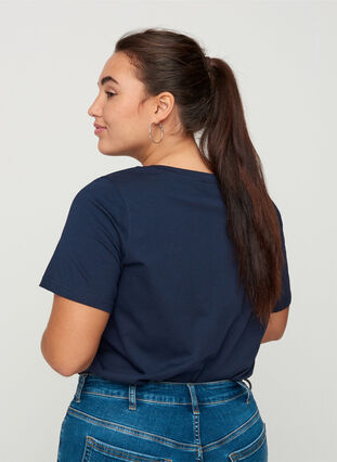 T-shirt, Navy Blazer/Rock, Model image number 1