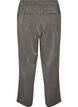 Hoogtailleerde pantalon met rechte pasvorm, Grijs, Packshot image number 1