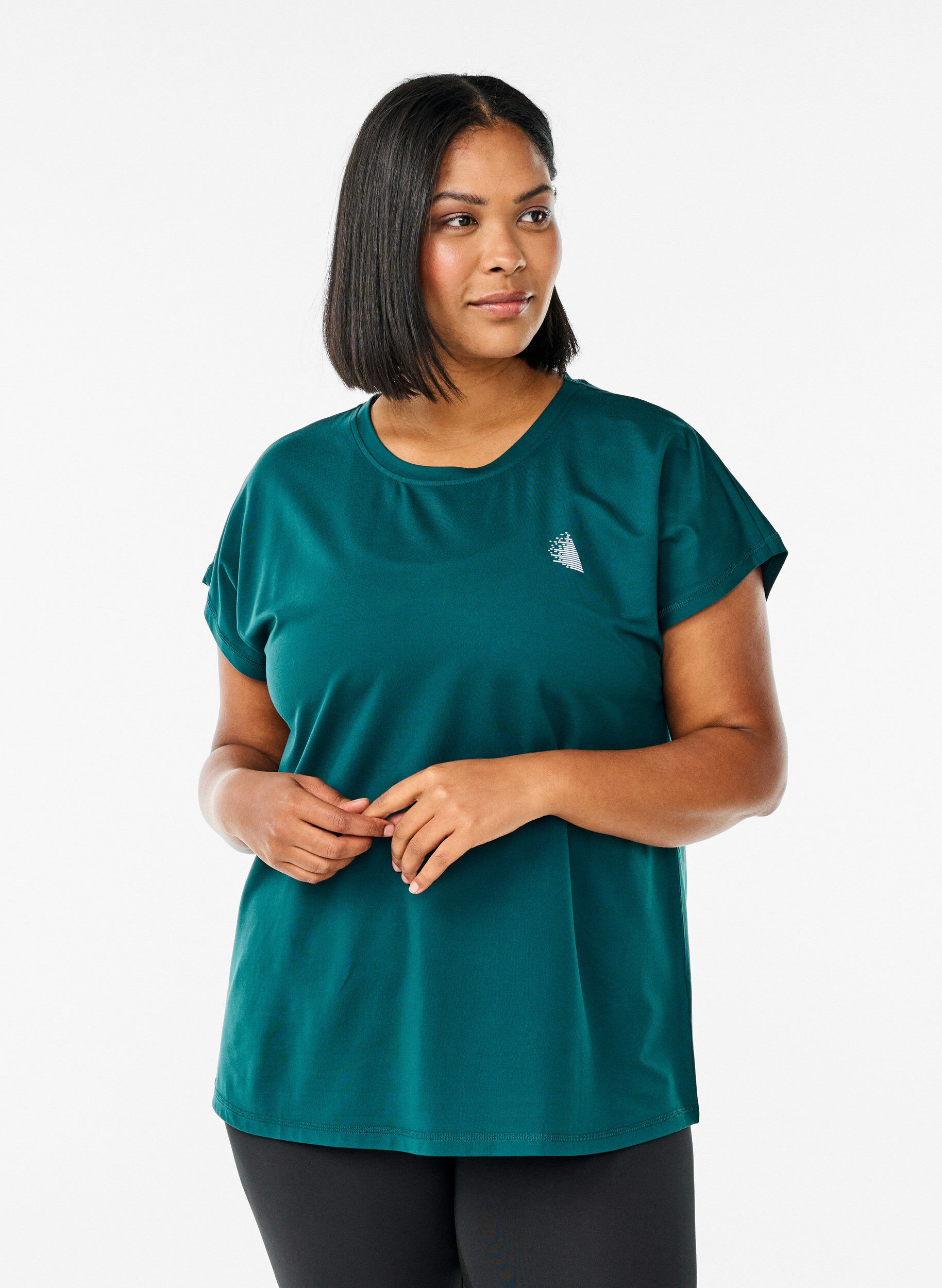 T-shirt, Groen, Model