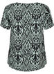 FLASH - Blouse met korte mouwen en print, Green Bay Ehnic, Packshot image number 1