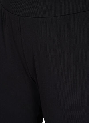 Pantalon ample en qualité côtelée, Black, Packshot image number 2