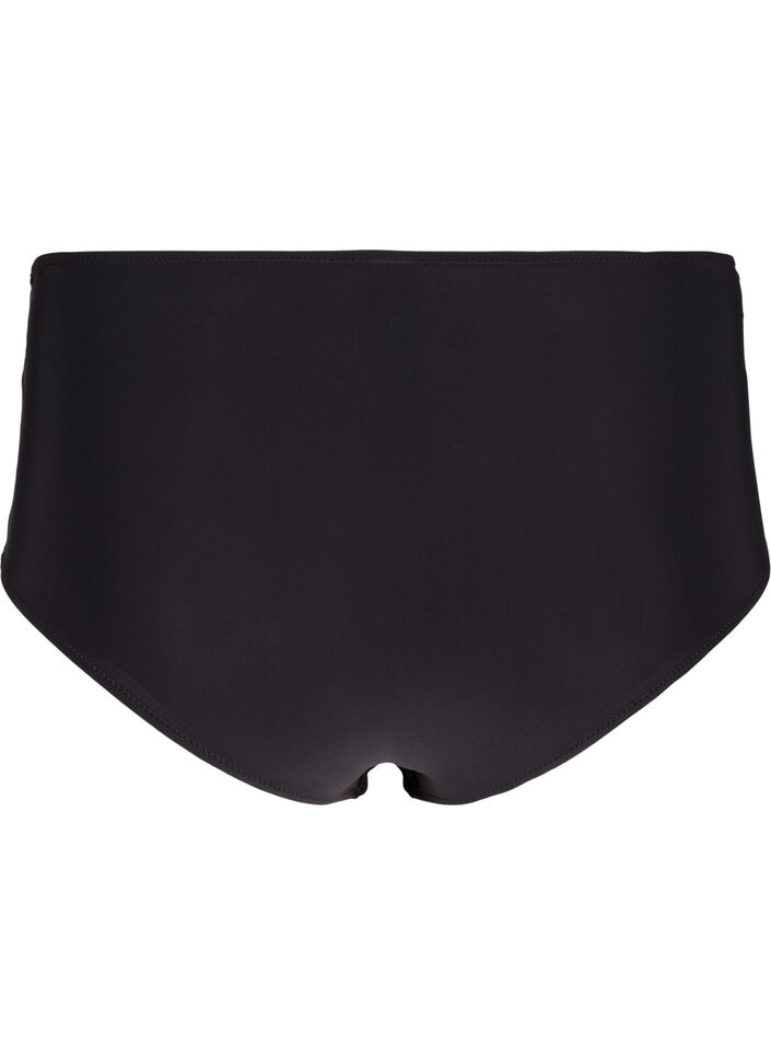 Hipsterslip met borduursel en normale taille, Black, Packshot image number 1