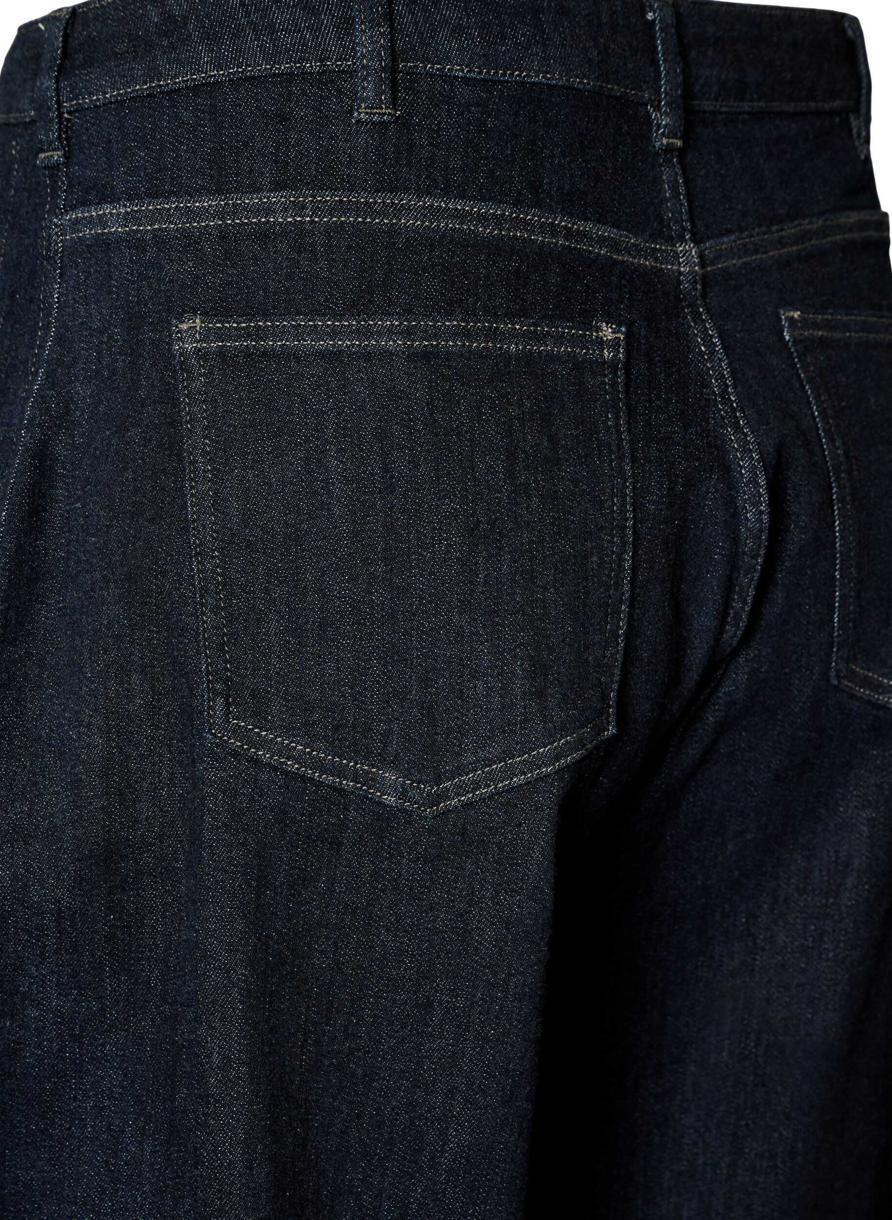 ZizziBarrel fit jeans met high waist, Blauw, Packshot image number 3