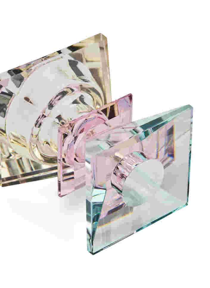 Kristallen kandelaar, Lysegul/Mint Comb, Packshot image number 2