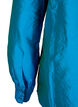 Glanzende shirtblouse met ruches, Diva Blue, Packshot image number 3