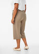 FLASH - Culotte taille haute à coupe ample, Marron, Model image number 1