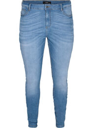 Emily jeans met slanke pasvorm en normale taille, Blue denim, Packshot