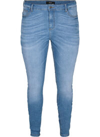 Emily jeans met slanke pasvorm en normale taille