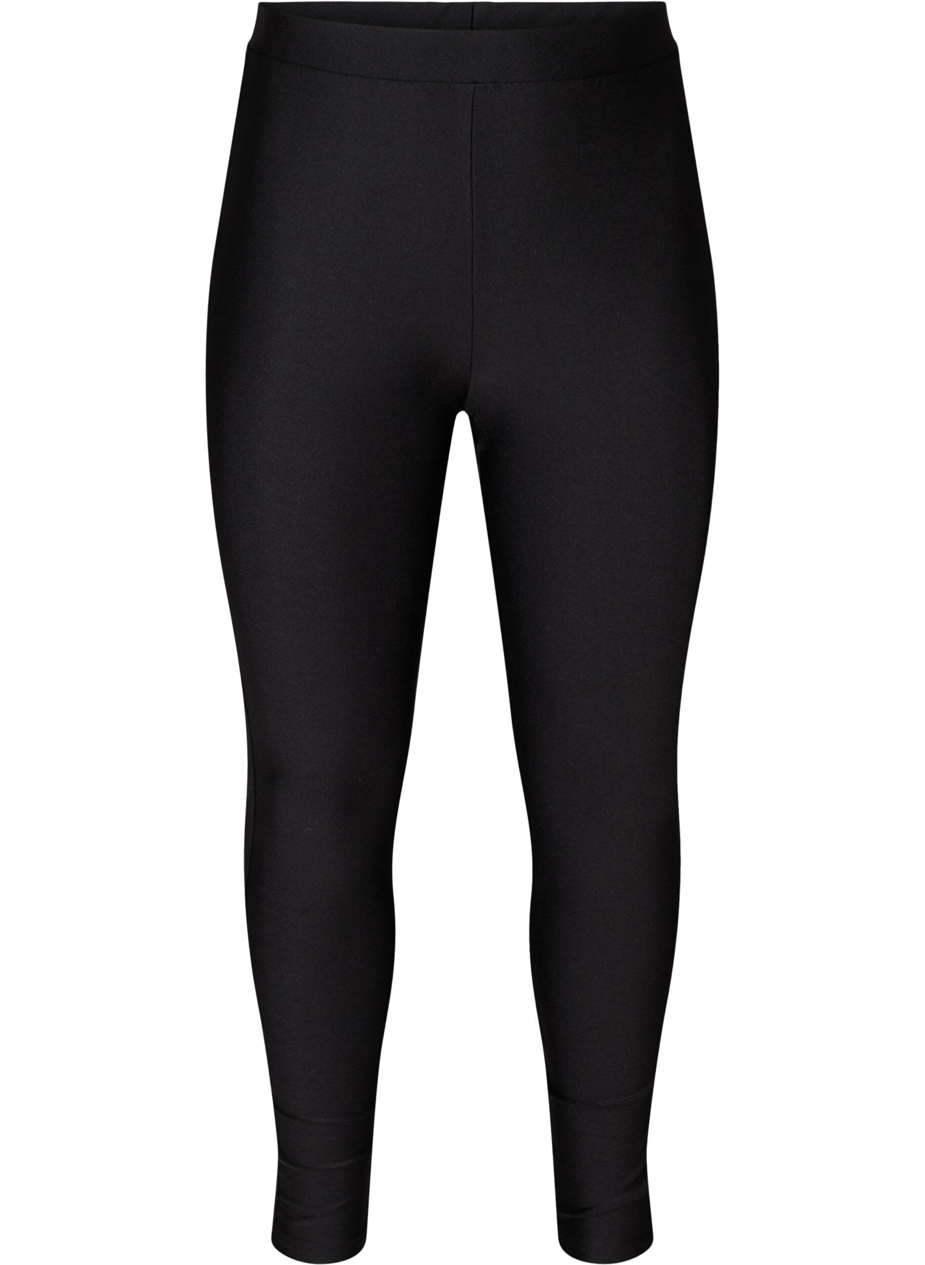 Zizzi Leggings brillants avec poches arri&egrave;re , Black, Packshot image number 0