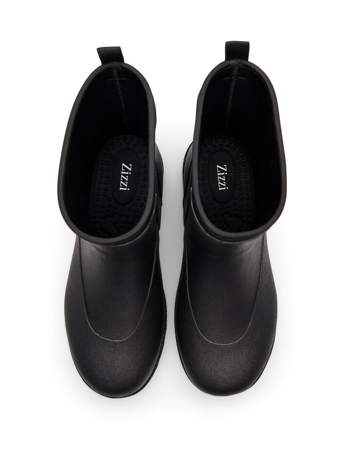 Large - Bottines avec tige en néoprène élastique, Black, Packshot image number 2