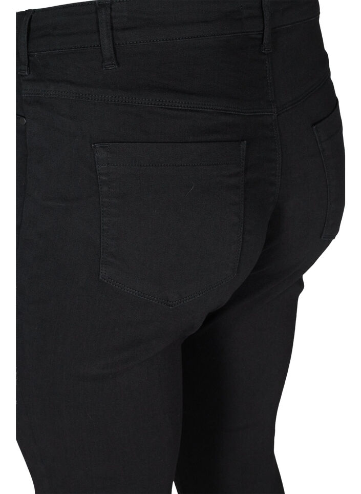 Jegging en coton mélangé, Black, Packshot image number 3