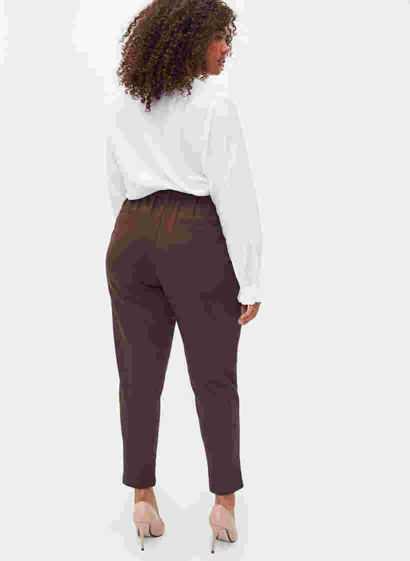 Pantalon court avec poches et  cordon de serrage réglable, Coffee Bean, Model image number 1