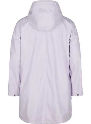 Manteau de pluie avec capuche et poches, Pastel Lilac, Packshot image number 1