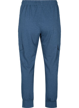 Pantalon de jogging avec poches cargo, Insignia Blue Mel. , Packshot image number 1