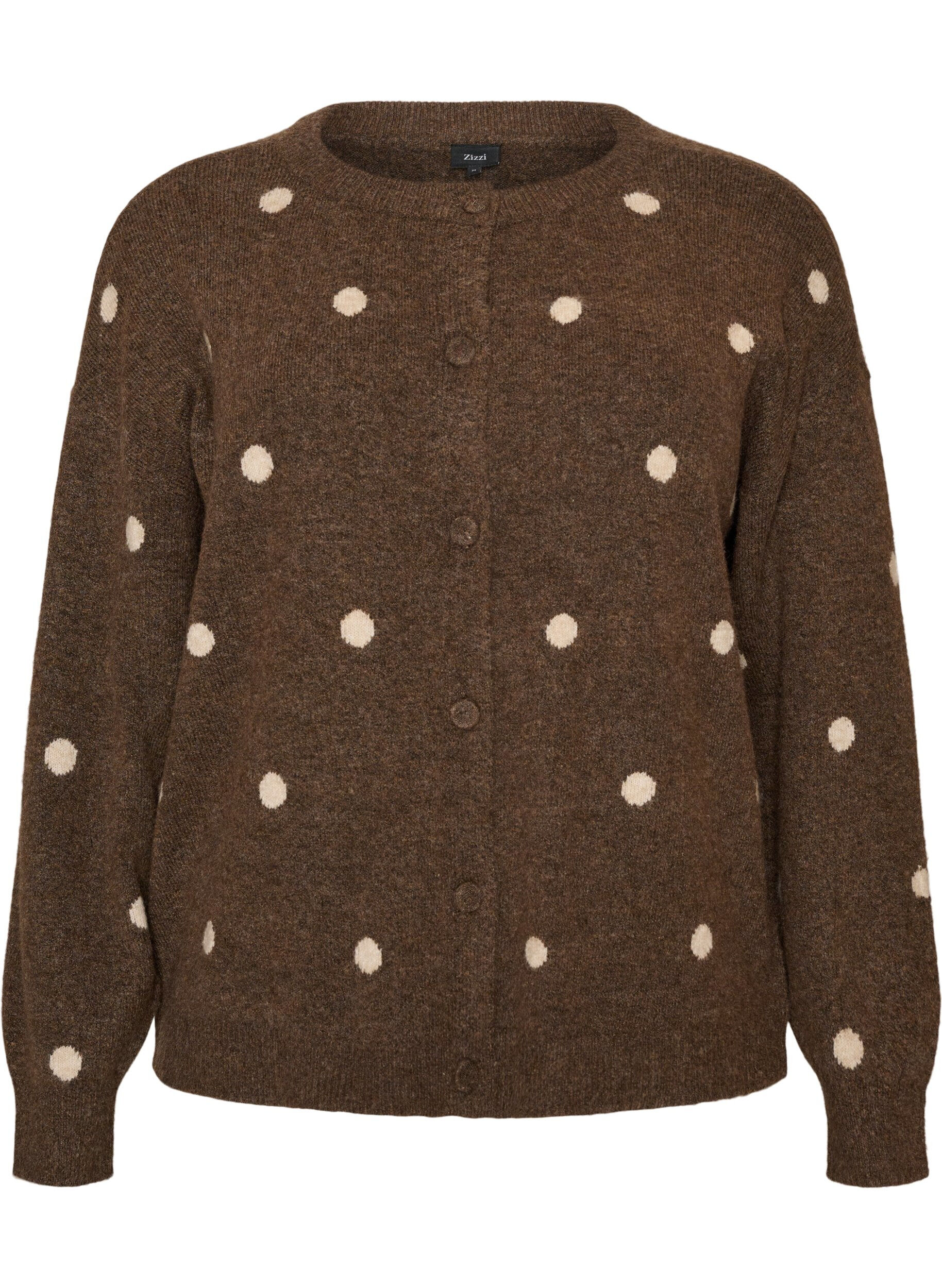 Vest met stippenpatroon