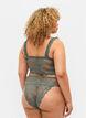 Kanten bralette zonder beugel, Balsam Green Ass, Model image number 1