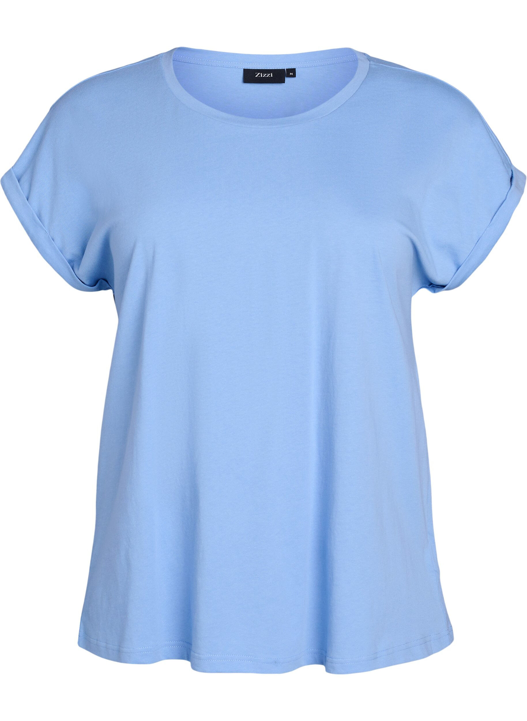 T-shirt &agrave; manches courtes en m&eacute;lange de coton