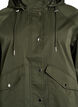 Veste courte de printemps avec capuche amovible, Vert fonc&eacute;, Packshot image number 2