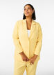 Klassieke blazer met knoopsluiting, Geel, Model image number 0