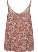 Strap top in viscose, Roze, Packshot image number 1