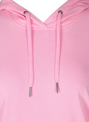 Sweatshirt met capuchon en zak, Prism Pink, Packshot image number 2