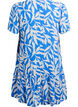 FLASH - Jurk van viscose met coupenaad, Blauw, Packshot image number 1