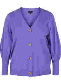 Cardigan en tricot avec fermeture à bouton