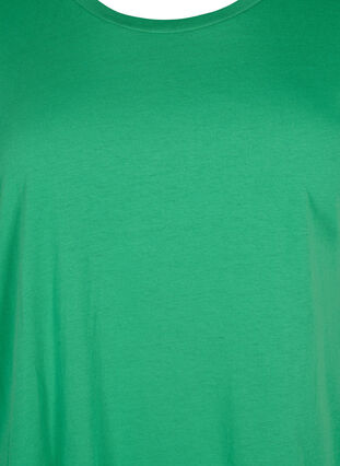 T-shirt à manches courtes en coton mélangé, Kelly Green, Packshot image number 2