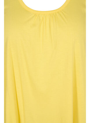 Haut sans manches avec forme en trapèze, Primrose Yellow, Packshot image number 2