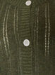 Cardigan en maille ajour&eacute;e, Vert, Packshot image number 2