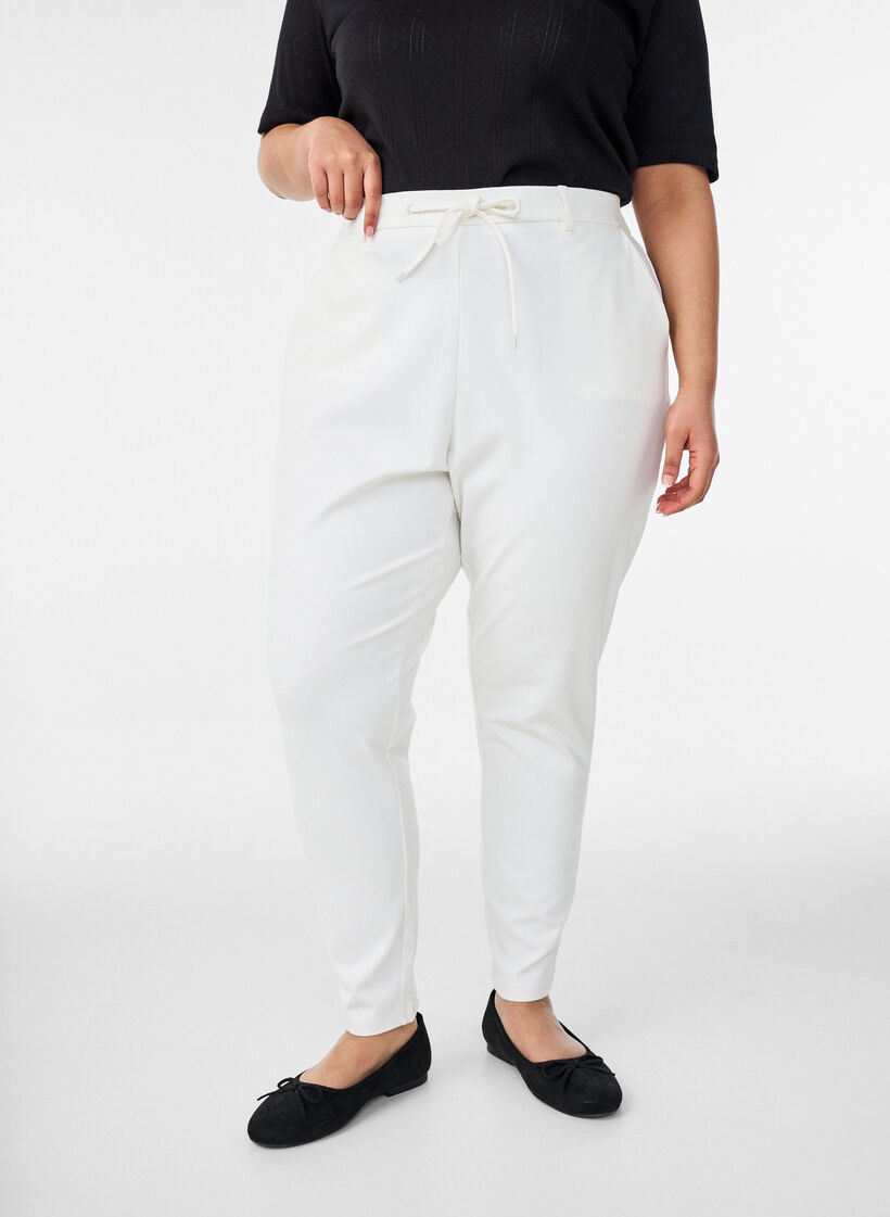 Pantalon Maddison, Blanc, Model image number 2