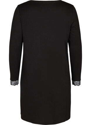 Robe manches longues, Black , Packshot image number 1