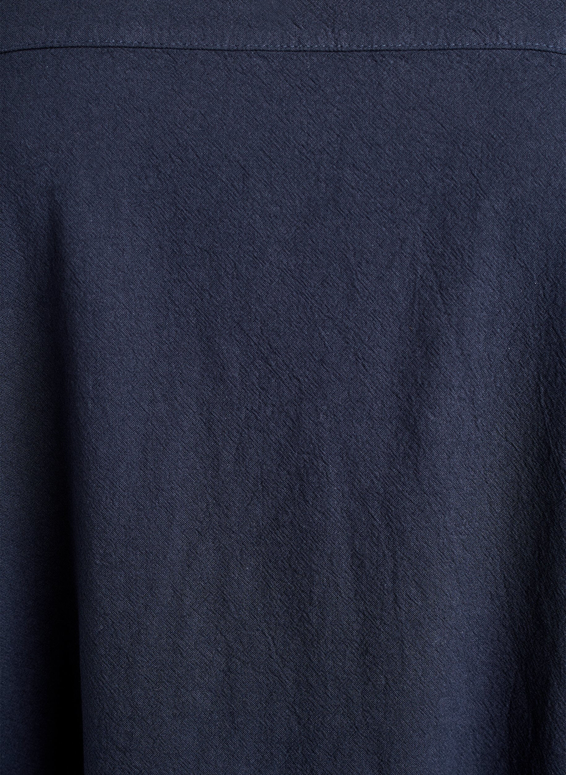 ZizziKatoenen jurk met korte mouwen, Blauw, Packshot image number 2