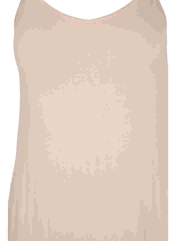 Dessous de robe en viscose uni, Frappé, Packshot image number 2