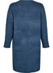 Gebreide jurk met splitten, Bering Sea Mel., Packshot image number 1