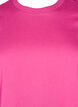 T-shirt basique en coton &agrave; col rond, Rose, Packshot image number 2