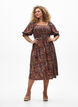 Robe d'&eacute;t&eacute; en viscose &agrave; imprim&eacute; paisley, Bleu, Model image number 1