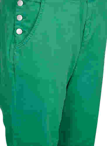 Gekleurde denim overalls, Holly Green, Packshot image number 3