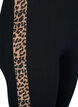 Viscose legging met luipaardprint streep, Black W. Leo, Packshot image number 2
