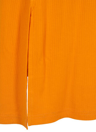 Mouwloze, geribde jurk van viscose, Exuberance, Packshot image number 3
