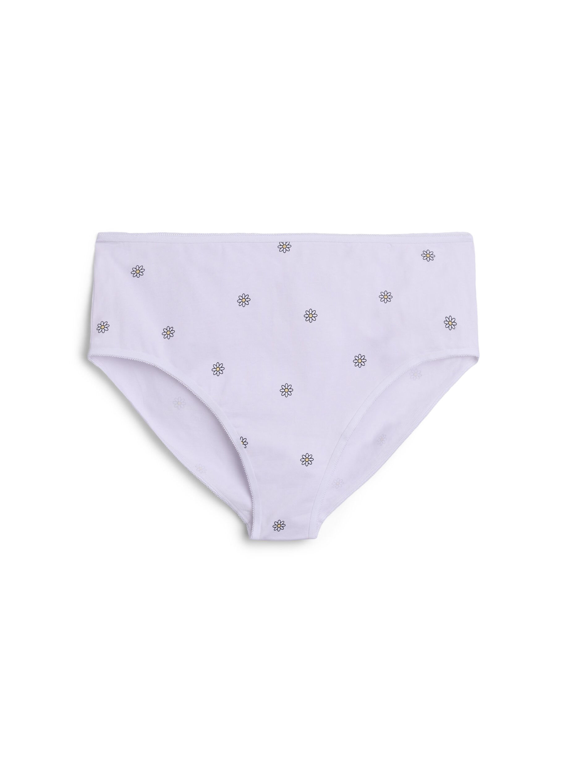 Zizzi7-pack panties met normale taille, Mixed colours, Packshot image number 2