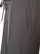 Op maat gemaakte broek met plooien en een strikceintuur, Grijs, Packshot image number 2