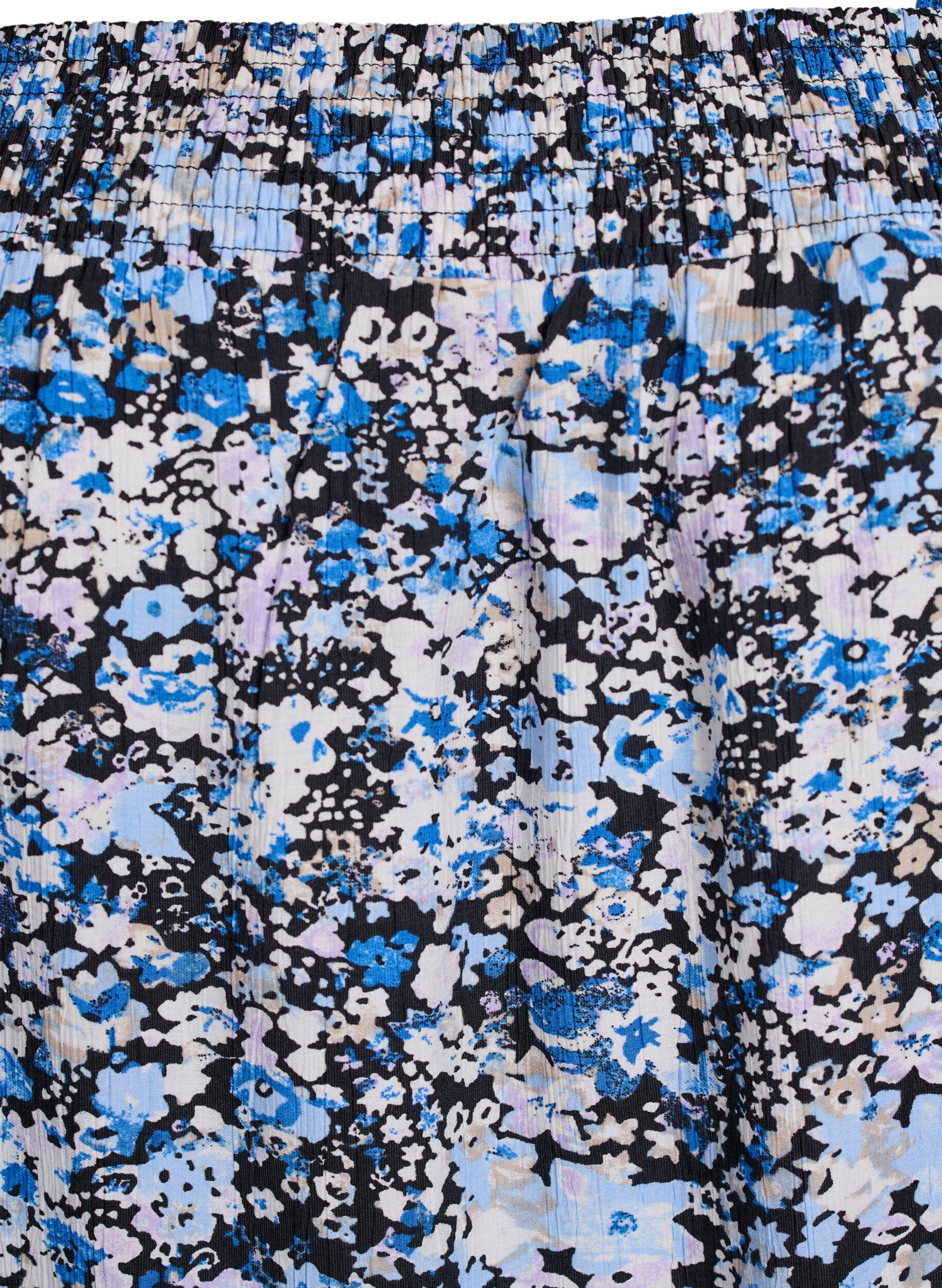 ZizziMidi slip jurk van viscose, Zwart, Packshot image number 3