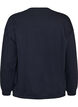 Sweatshirt met tekstprint, Blauw, Packshot image number 1