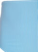 Gestreept bikinibroekje met extra hoge taille, Blauw, Packshot image number 2