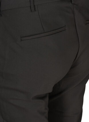 Klassieke cropped broek, Black, Packshot image number 3
