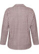 Katoenen pyjamashirt met borstzak, Rood, Packshot image number 1